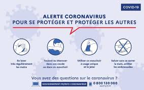 gestes barrières corona virus / Chauffeur Privé Paris
